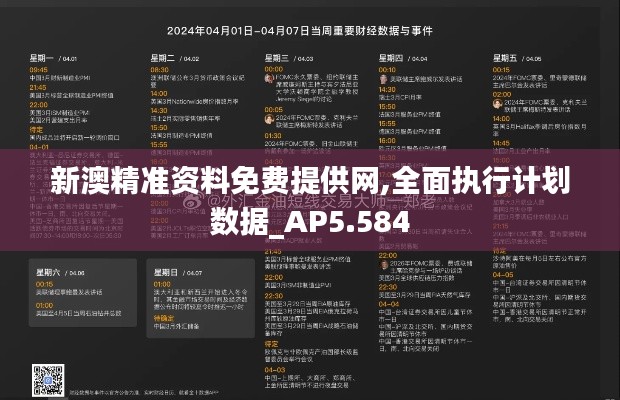 新澳精准资料免费提供网,全面执行计划数据_AP5.584