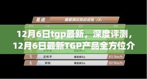 12月6日最新TGP产品深度评测与全方位介绍，用户体验分析