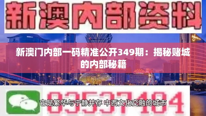 新澳门内部一码精准公开349期:揭秘赌城的内部秘籍