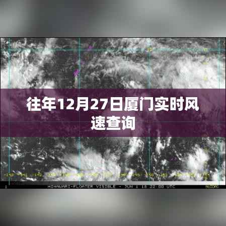 厦门往年12月27日实时风速查询记录